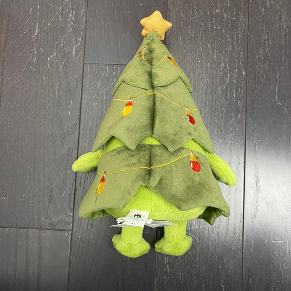 BNWT RARE Jellycat Christmas Tree Ricky Rain FrogSize Medium RR3FC holiday green - Picture 3 of 6